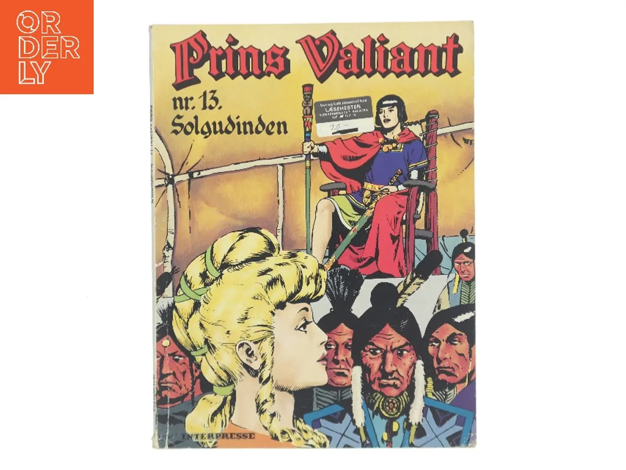 Billede 1 - Prins Valiant nr. 13: Solgudinden af Hal Foster (Bog)