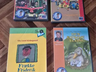 Lyt og læs med forskellige titler
