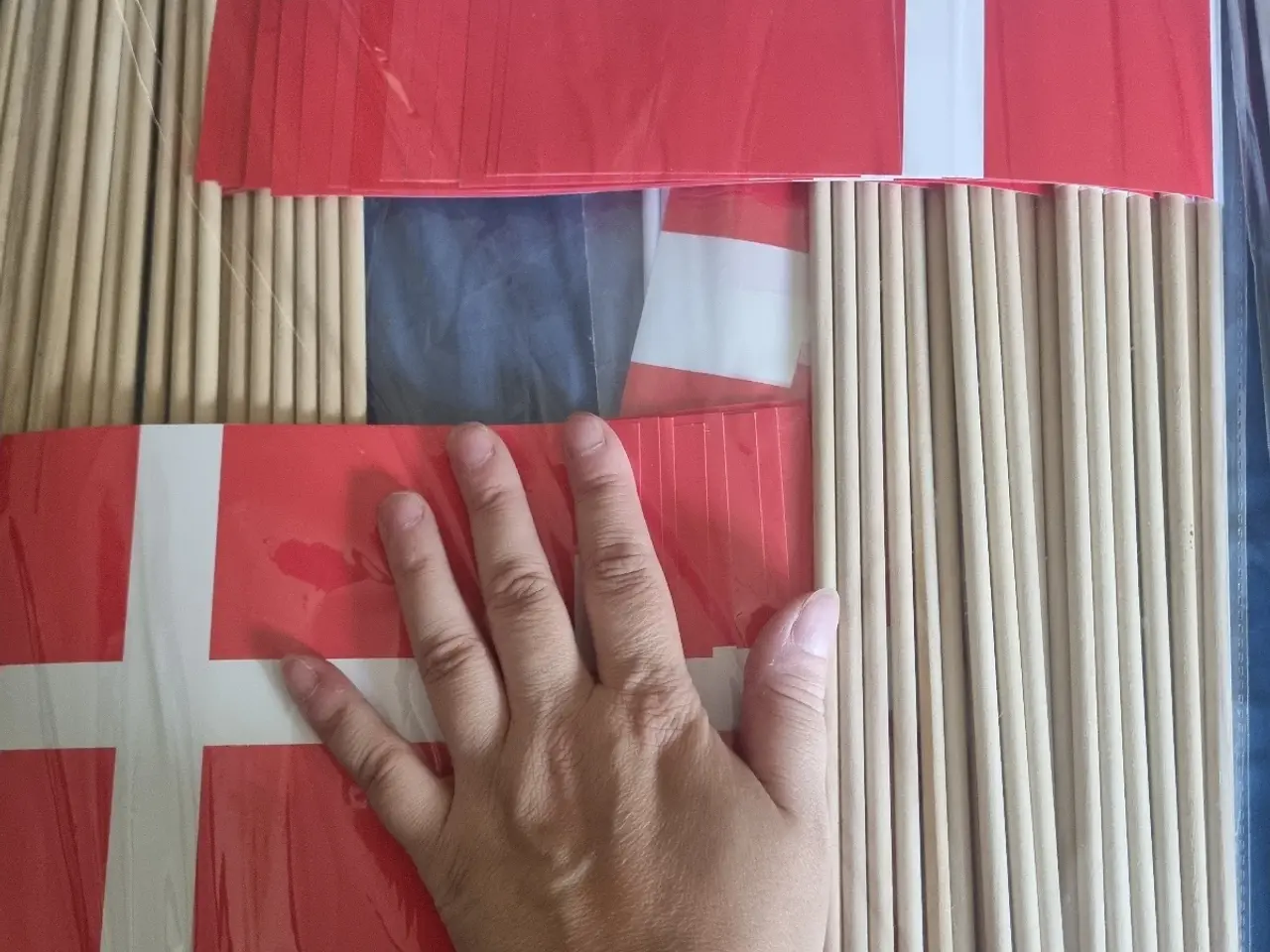 Billede 1 - Forskellige danske flag