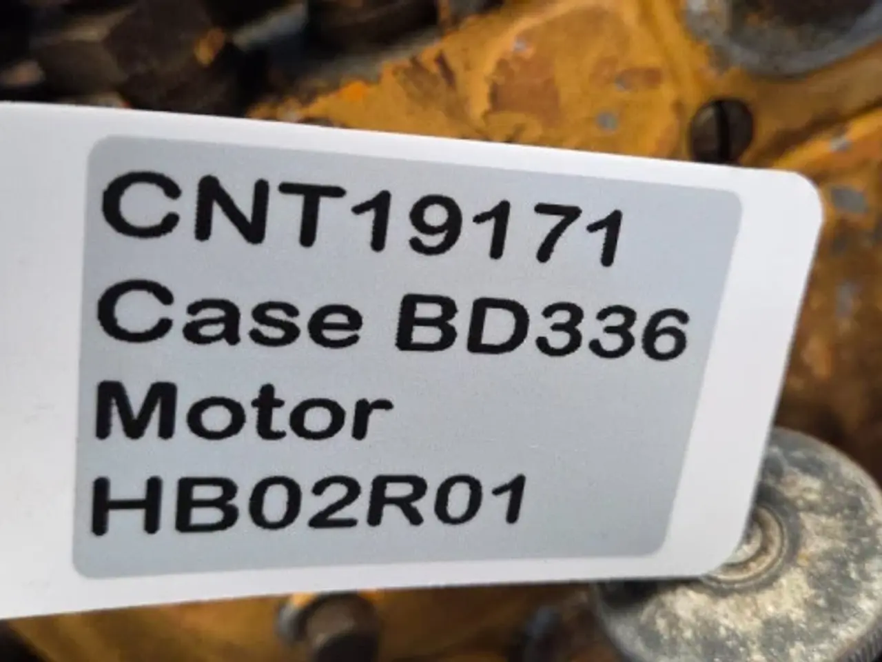 Billede 24 - Case BD336 Motor Gangbar!