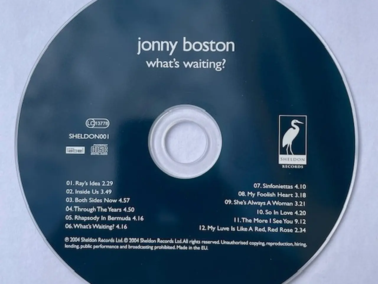 Billede 4 - Jonny Boston – What's Waiting – CD