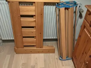 Enkelt seng med Madras