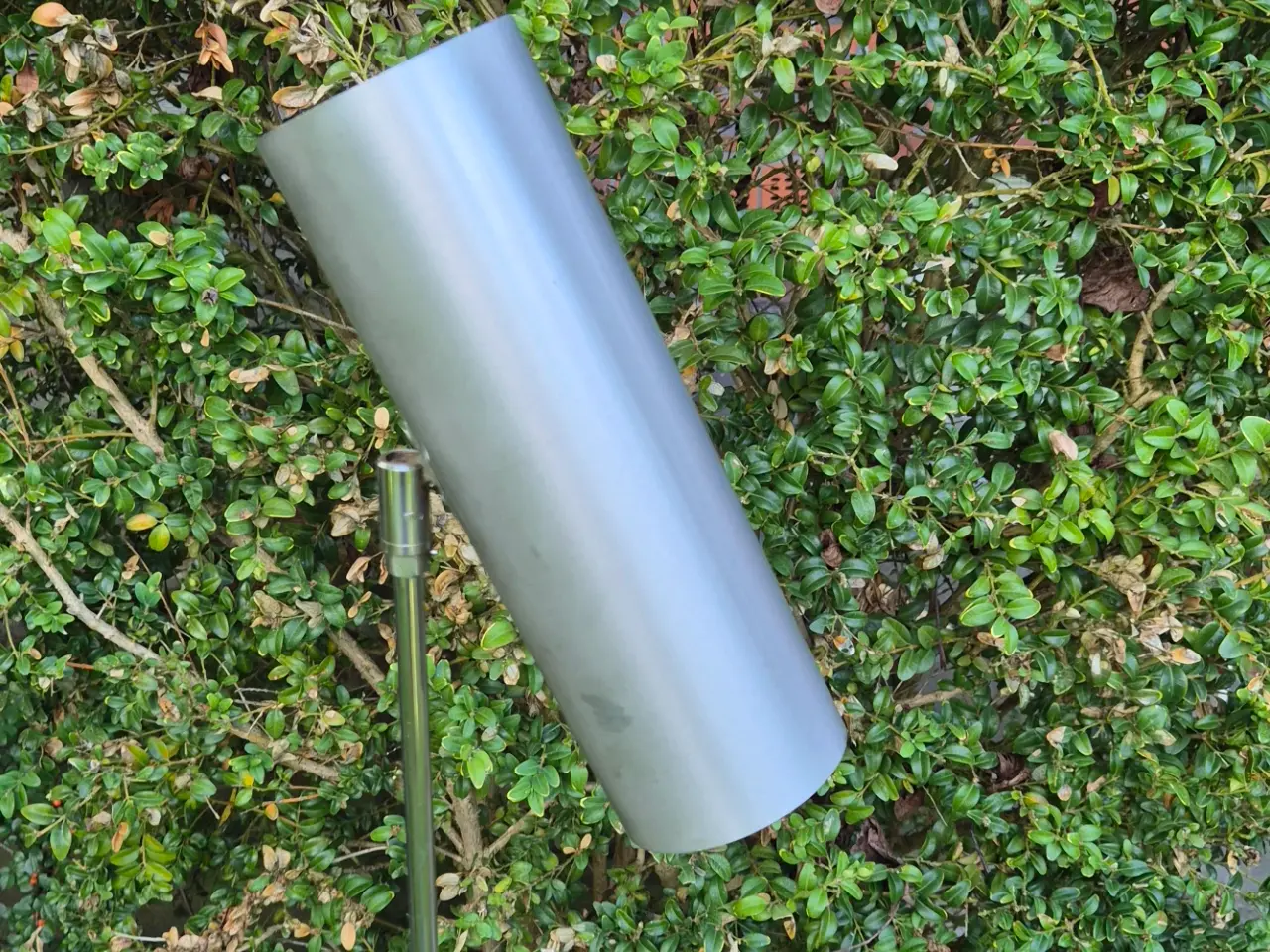 Billede 1 - Sjælden gulvlampe med cylinderskærm