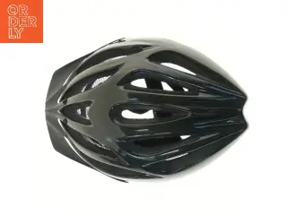 Sort cykelhjelm (str. 30 cm)