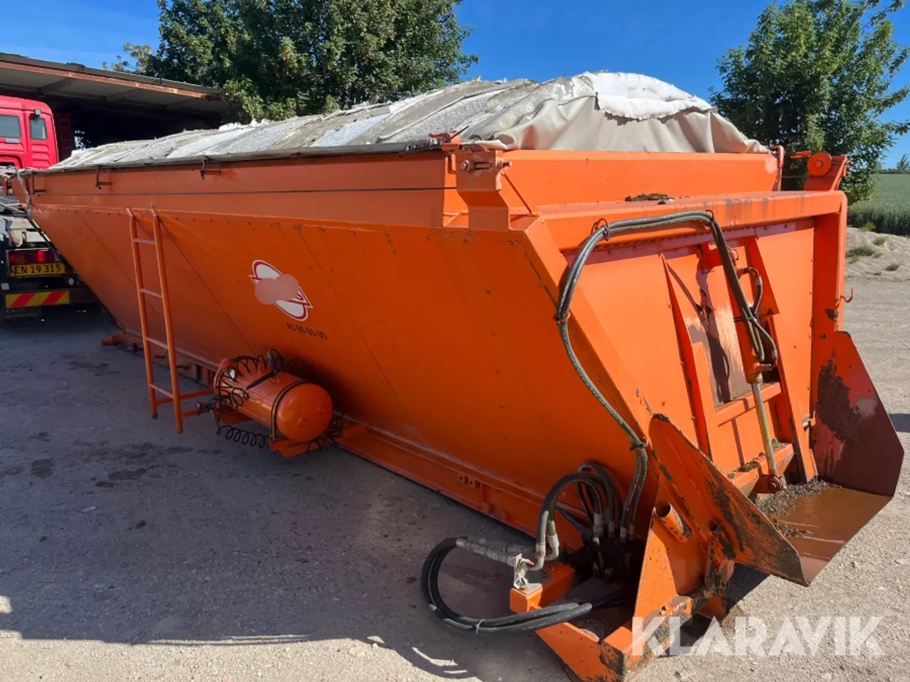 Billede 4 - Containerlad Asfalt Isoleret