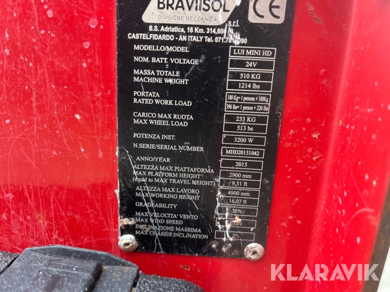 Billede 9 - Søjlelift Braviisol Lui Mini HD 5meter
