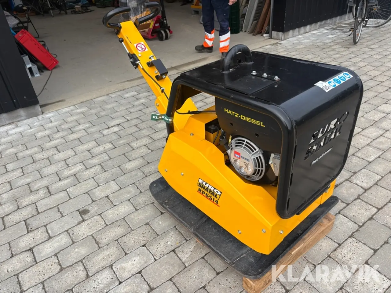 Billede 7 - Pladevibrator Euro shatal RP6514-75 - 425 kg.