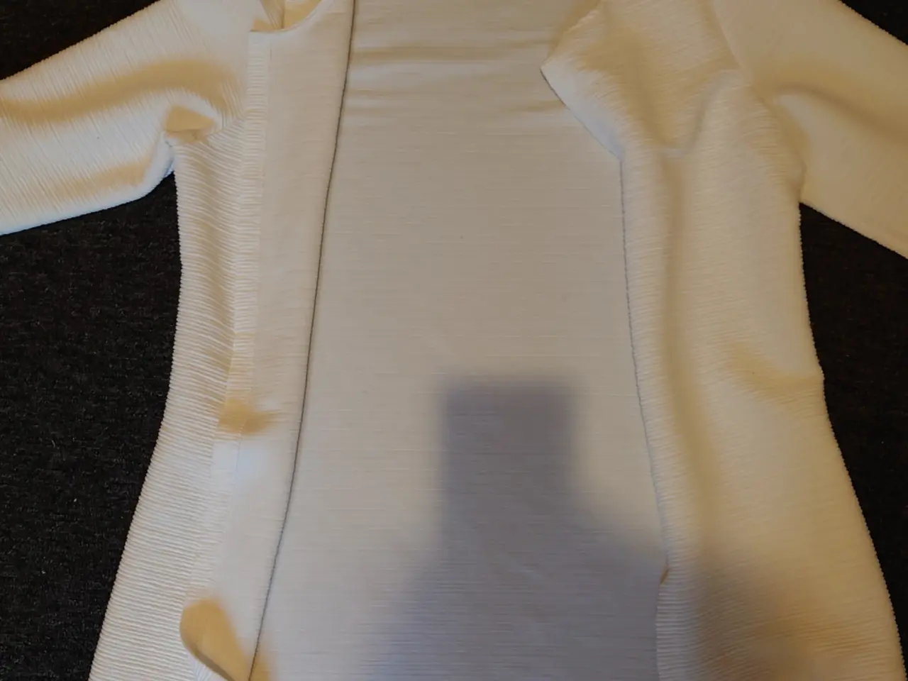 Billede 2 - Hvid cardigan