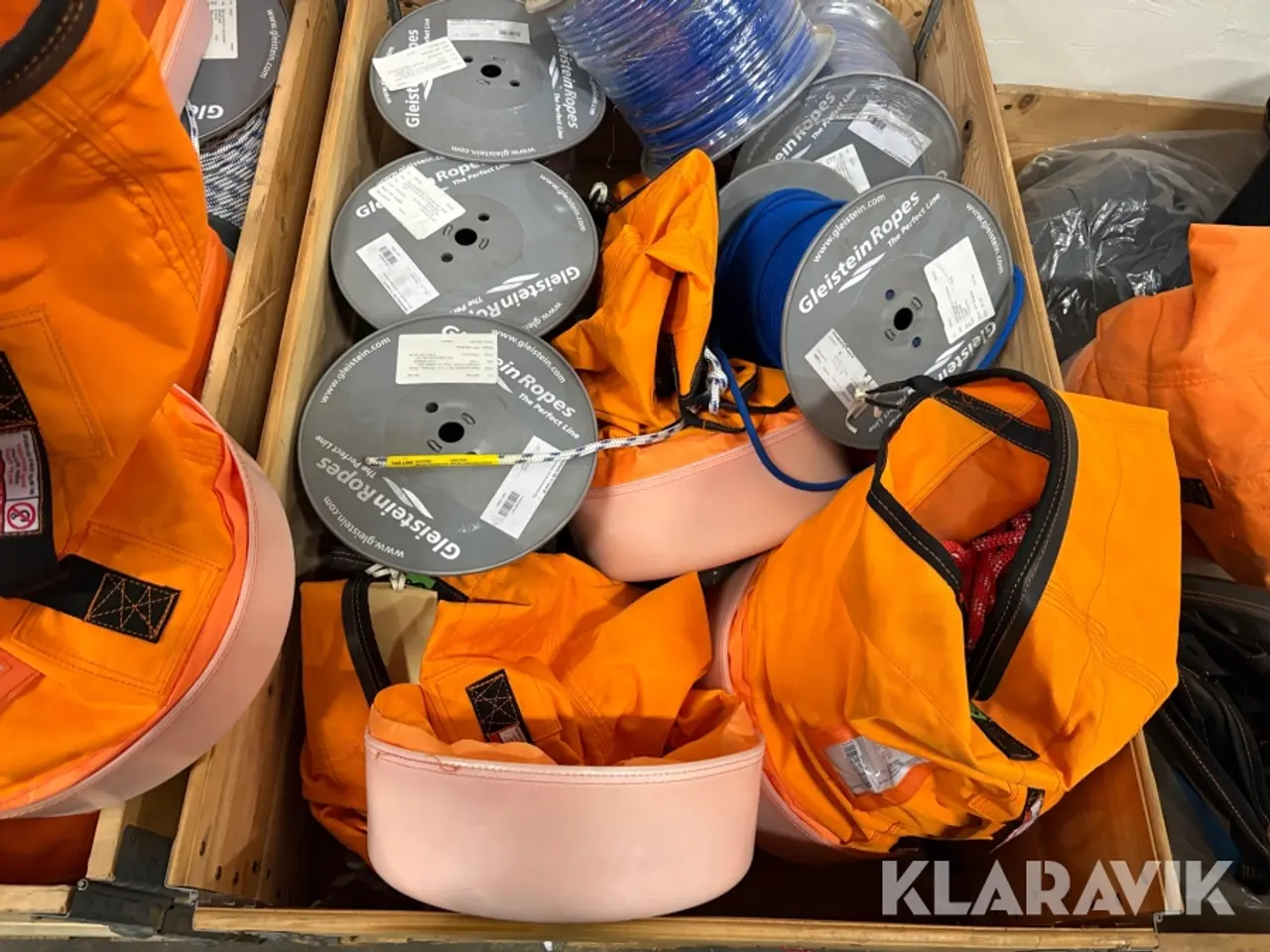 Billede 4 - Offshore tasker og sejlgarn EMG 3579 - 6 tasker / 6 ruller / 1 palle