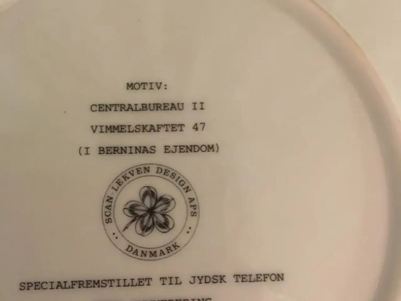 Billede 2 - Jubilæums platte