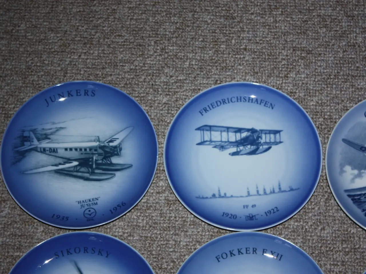 Billede 2 - Flyplatte fra Royal Copenhagen og Bing & Grøndahl 