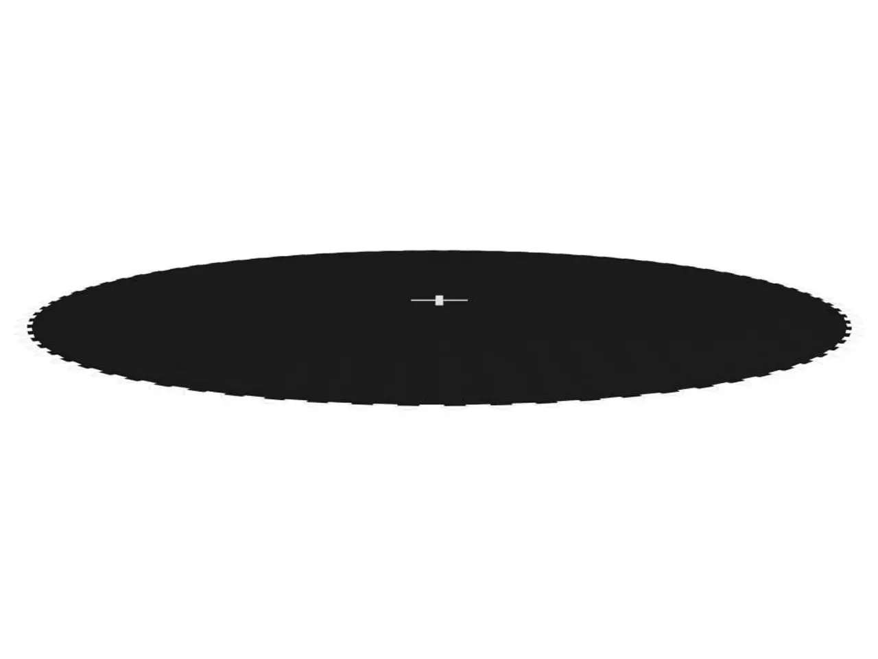 Billede 3 - Trampolinmåtte til rund trampolin 14 ft/4,27 m - sort polypropylen