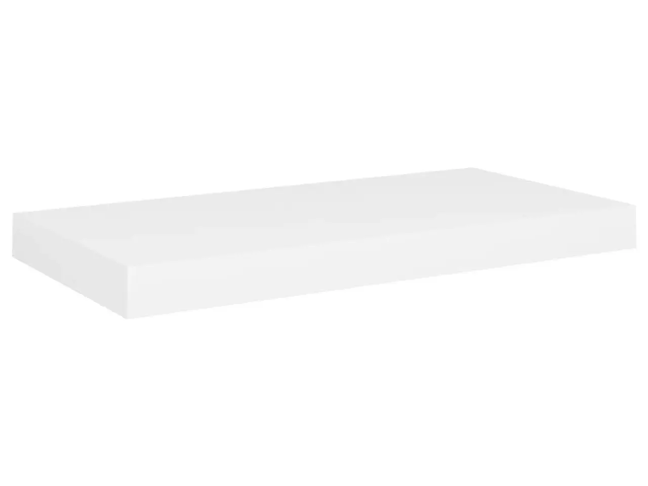 Billede 3 - Væghylder 2 stk. - 50 × 23 × 3,8 cm - MDF, hvid
