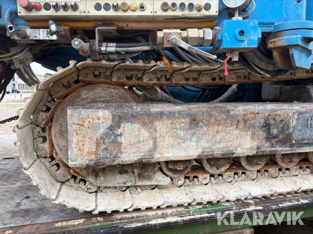 Billede 11 - Borerig Hütte HBR609 hydraulisk bæltegående