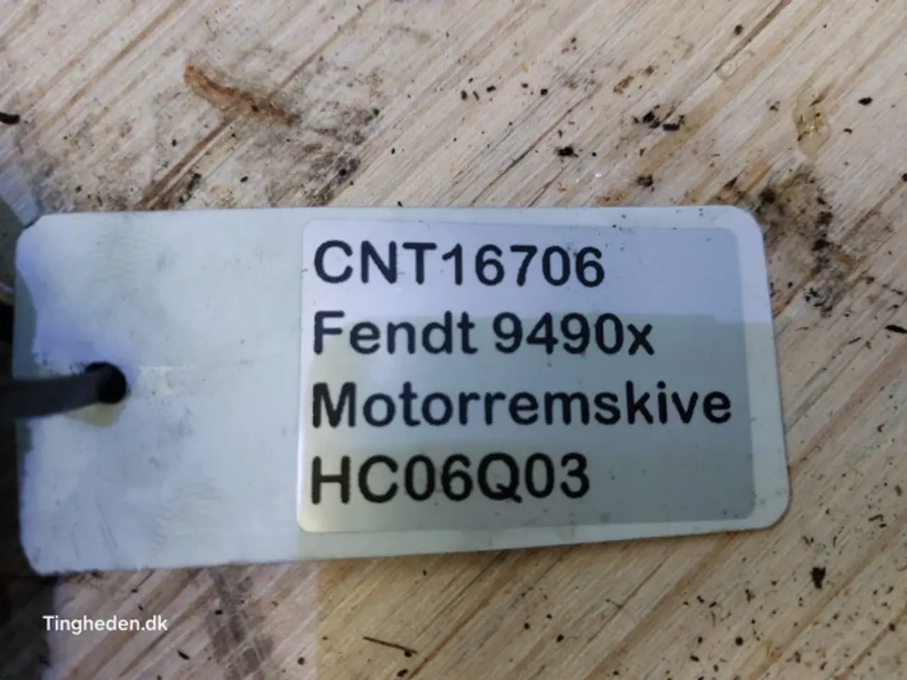 Billede 17 - Fendt 9490X Motorremskive 7104205M1