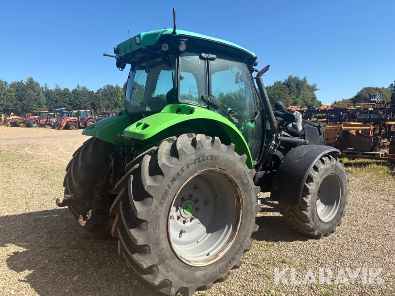 Billede 5 - Traktor Deutz-Fahr 5130 TTV med frontlæsser