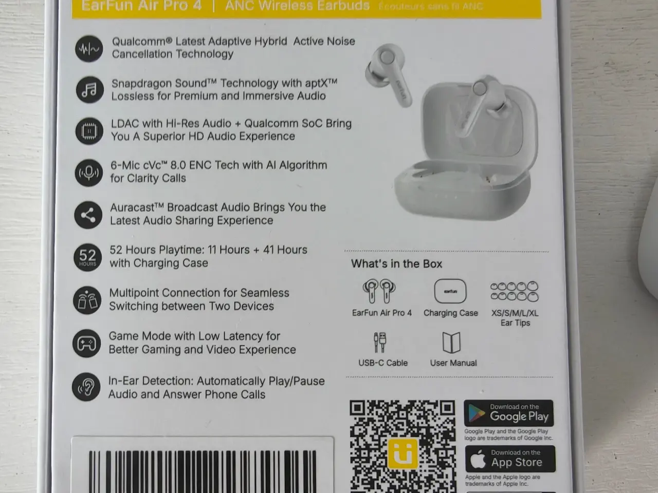 Billede 4 - Earfun Air Pro 4 in-ear airpods