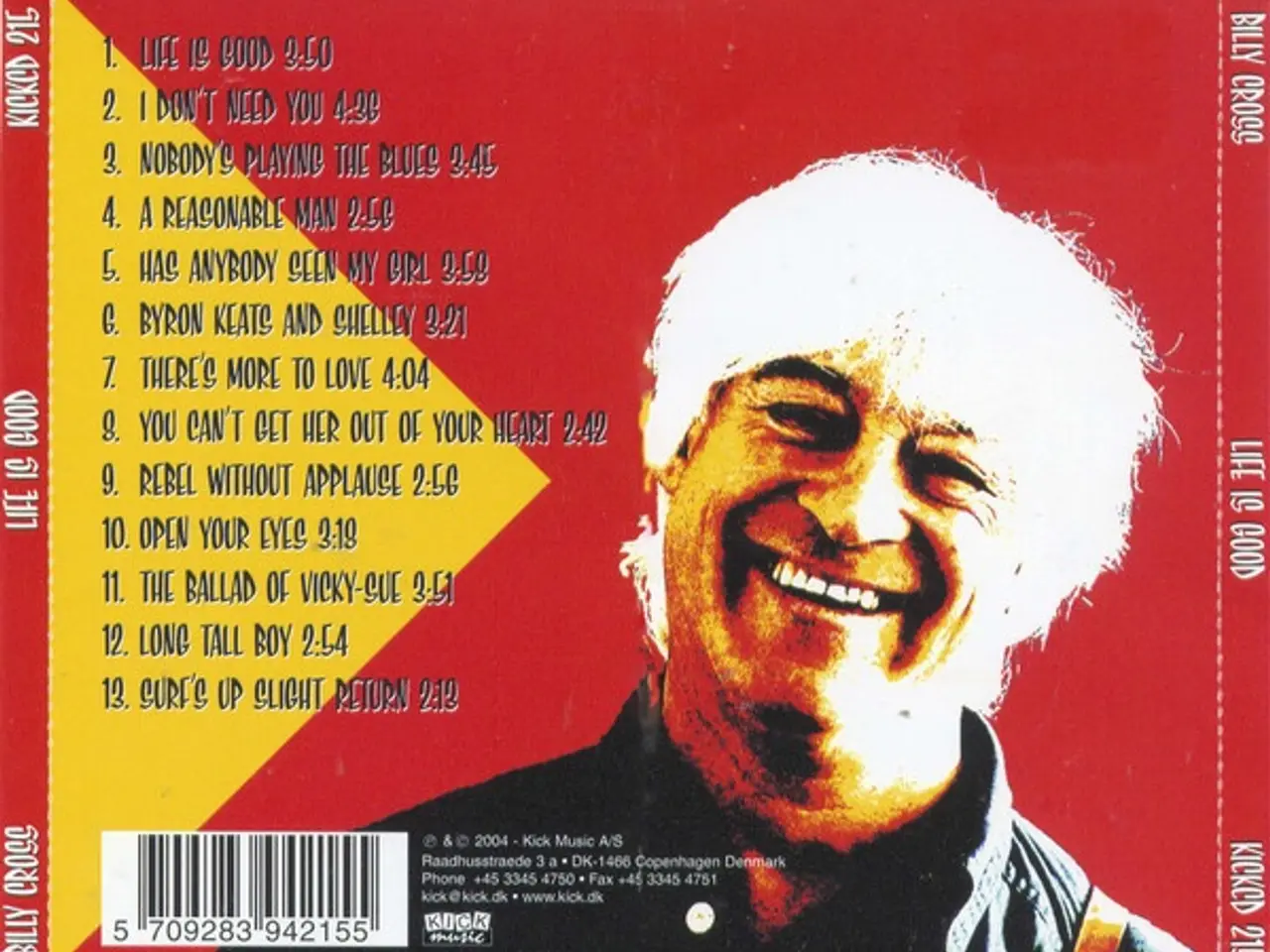 Billede 2 - Billy Cross – Life Is Good – CD