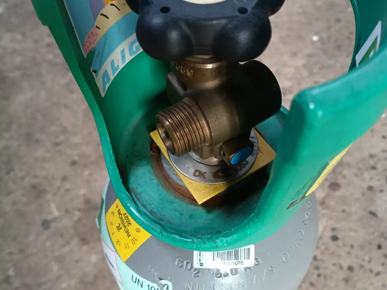 Billede 2 - Ny Co2 10kg flaske