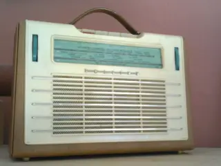 Flot retro radio philips 1950