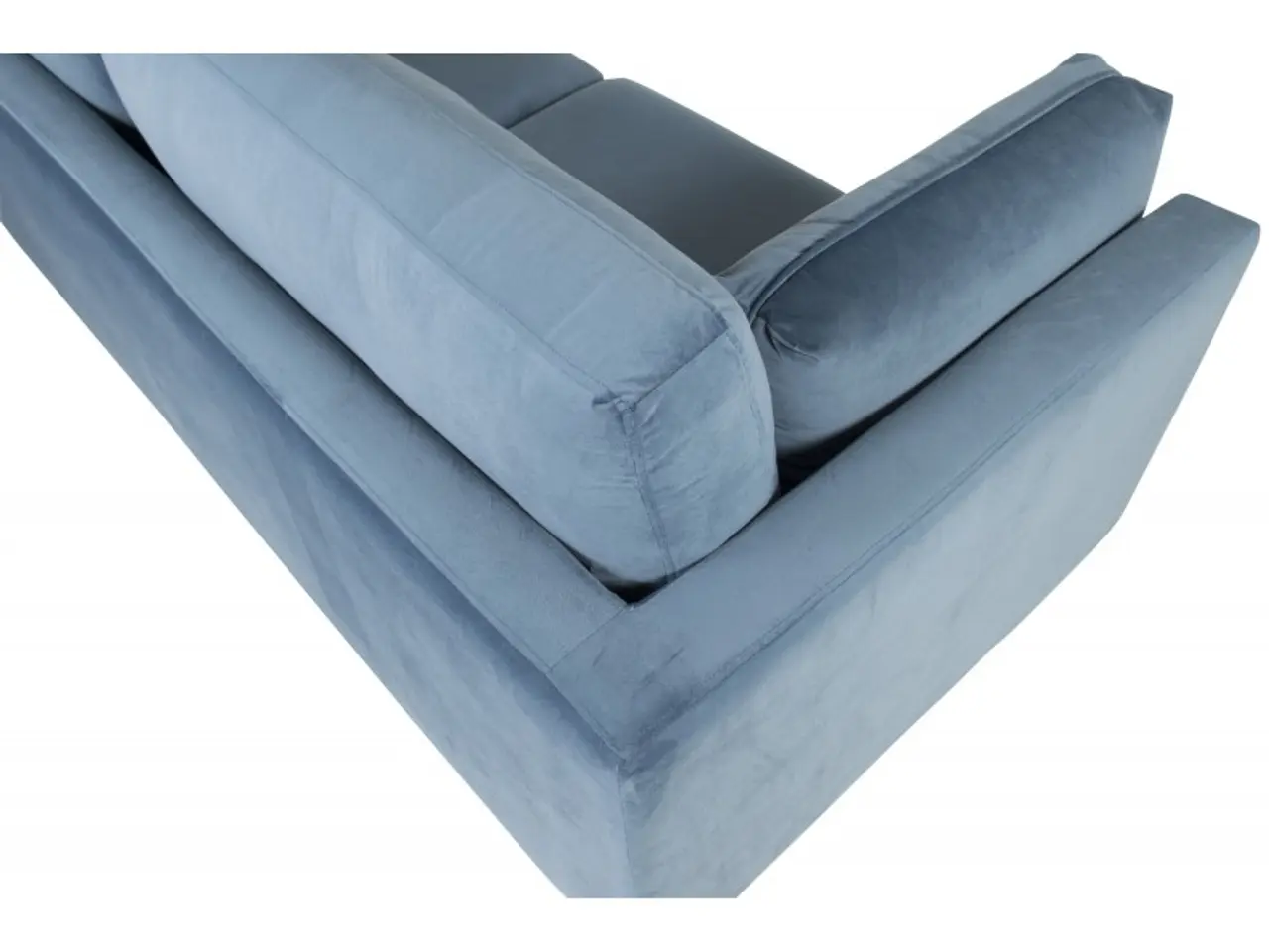 Billede 5 - Boom 3 personers Sofa - Blå og Messing