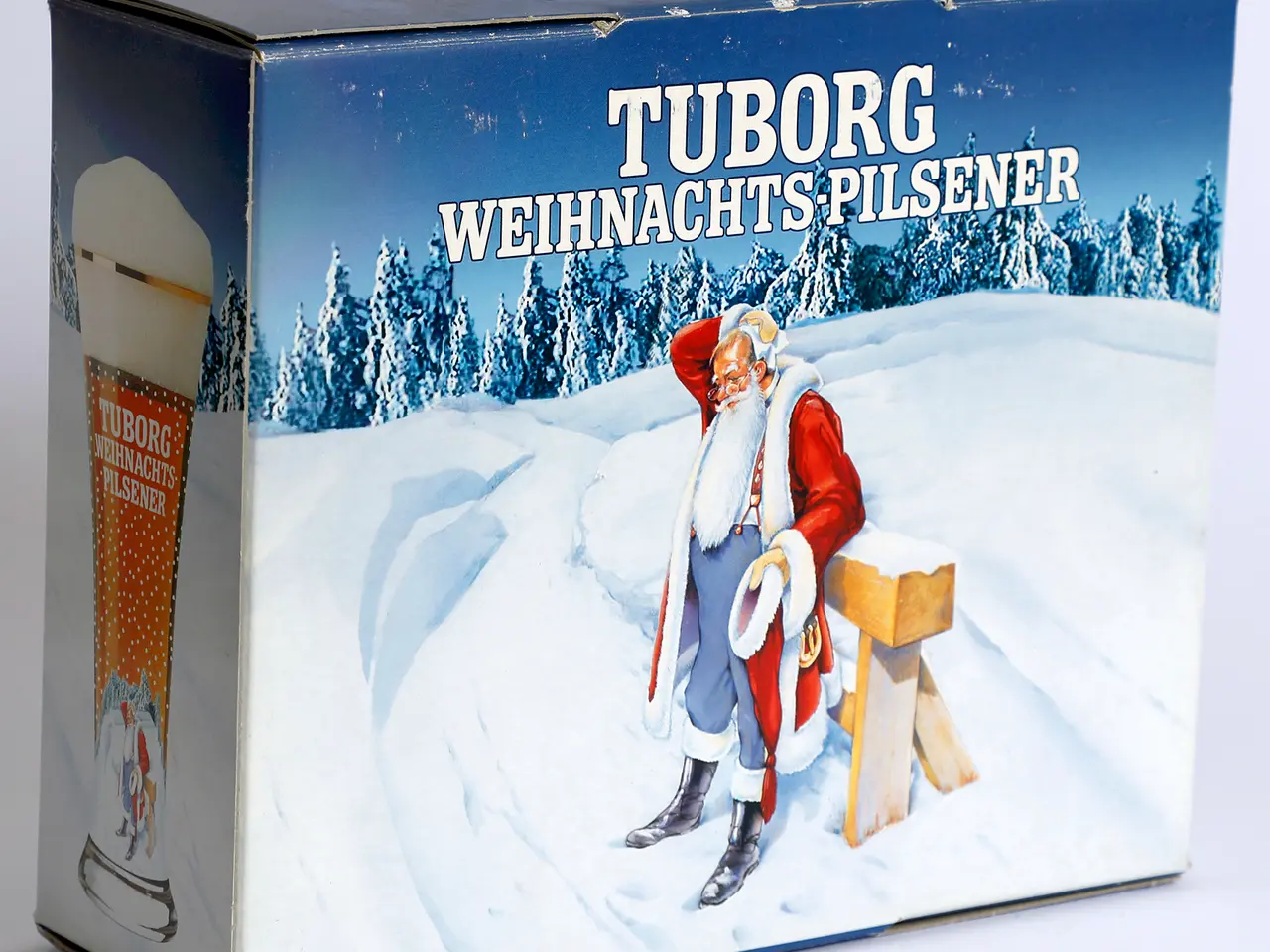 Billede 1 - Tuborg Weinachtspilsner glas med julemotiv
