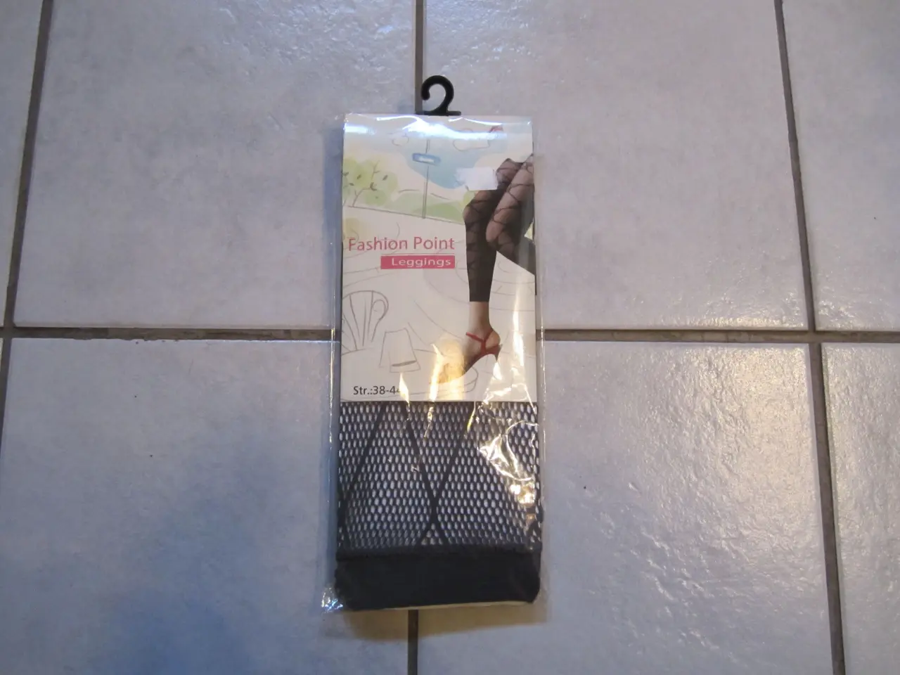 Billede 1 - Flotte Sorte Net Leggings