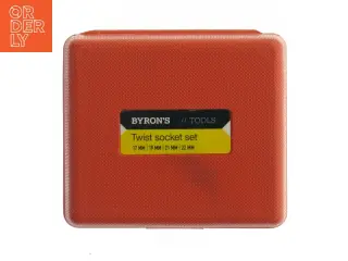 Twist socket sæt fra Byron`s (str. 14 x 12 cm)