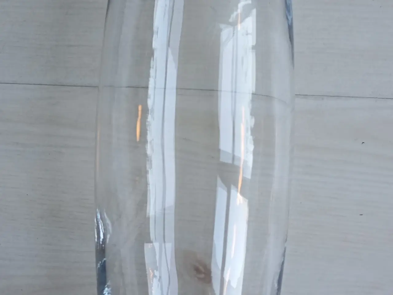 Billede 7 - Slank høj glasvase, højde 28,5 cm