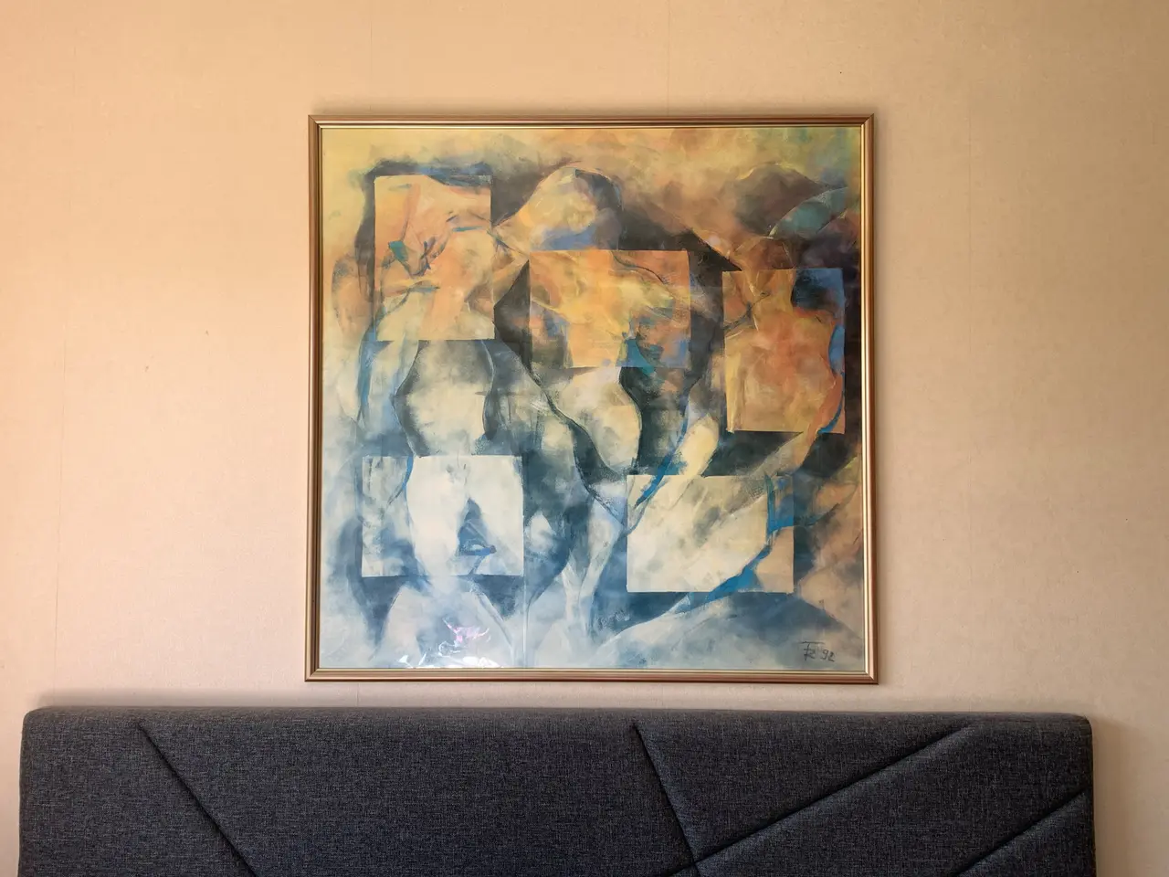 Billede 6 - Erotisk kunst - Stor kunstplakat i eksklusiv ramme