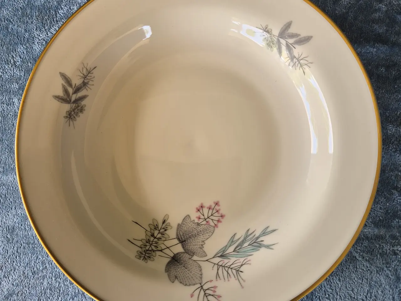 Billede 1 - Dyb tallerken - KARUP - Københavns Porcelæn Maleri