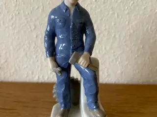 Porcelænsfigur smed