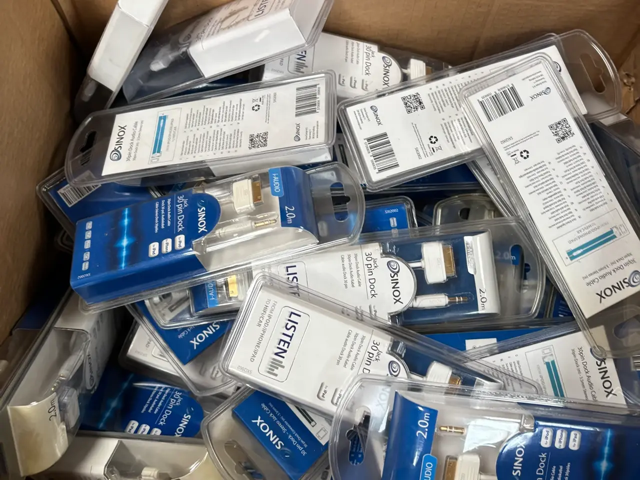 Billede 3 - Parti: 500 stk Sinox Jack til 30-pin kabler