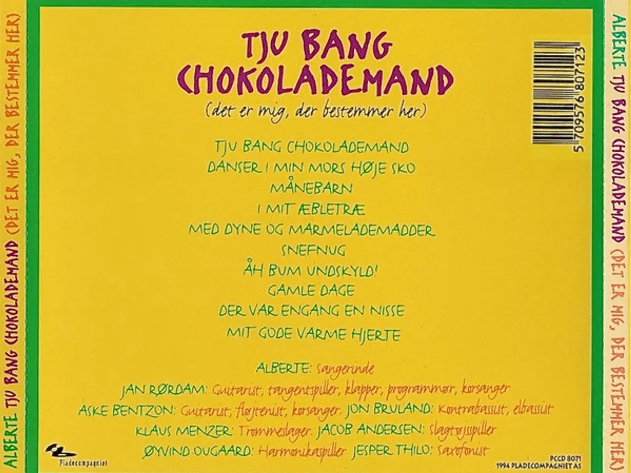 Billede 3 - Alberte* – Tju Bang Chokolademand (Det Er… – CD