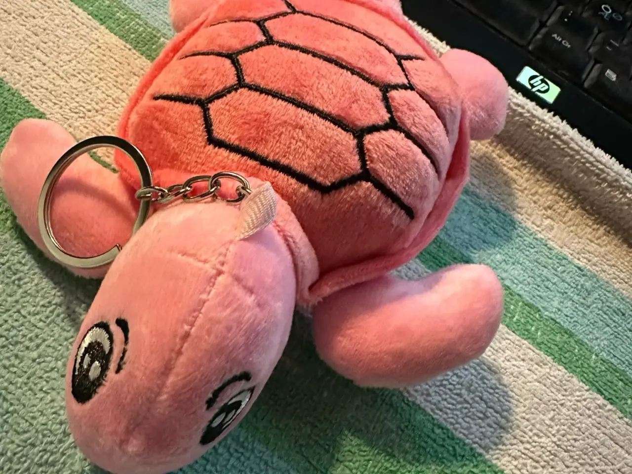 Billede 1 - Bamse nøglering skildpadde 