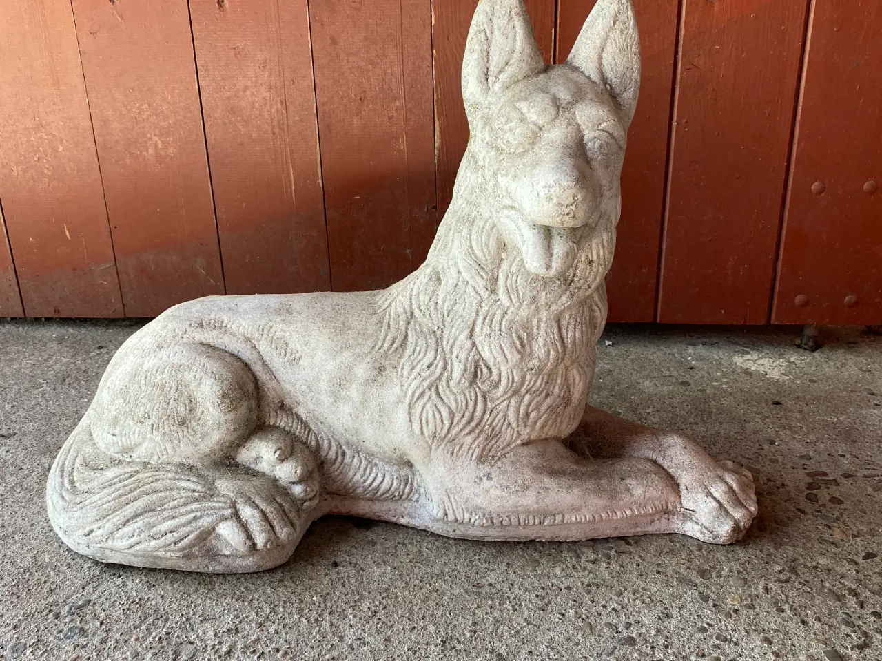 Billede 1 - Havefigur schæferhund
