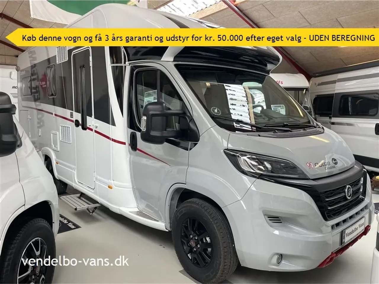 Billede 1 - 2026 - Dethleffs Pulse Classic T 7051 EB Luksuriøs camper med enkeltsenge og stor garage