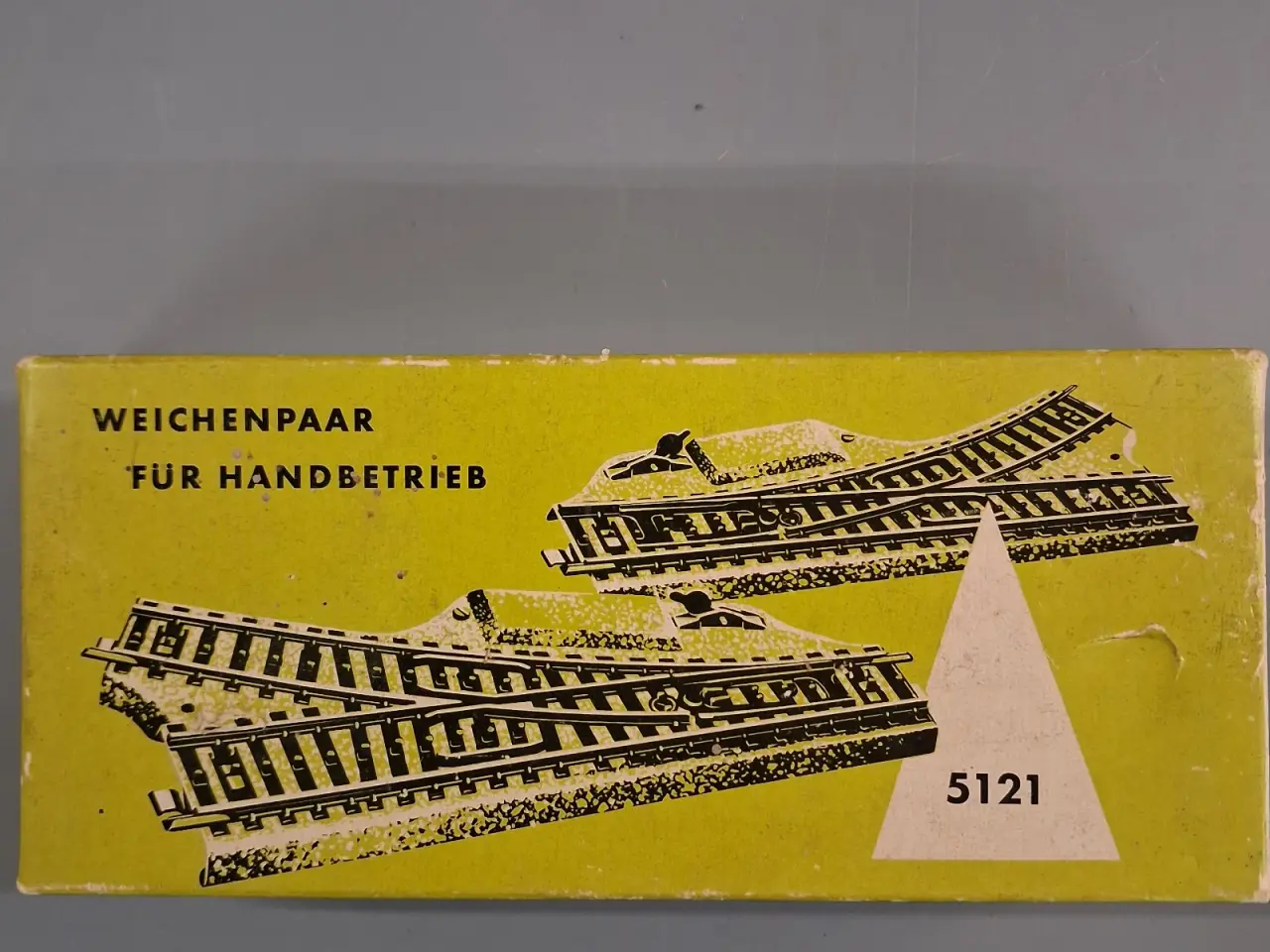 Billede 3 - Märklin #5121 H0 manuelt sporskifte.