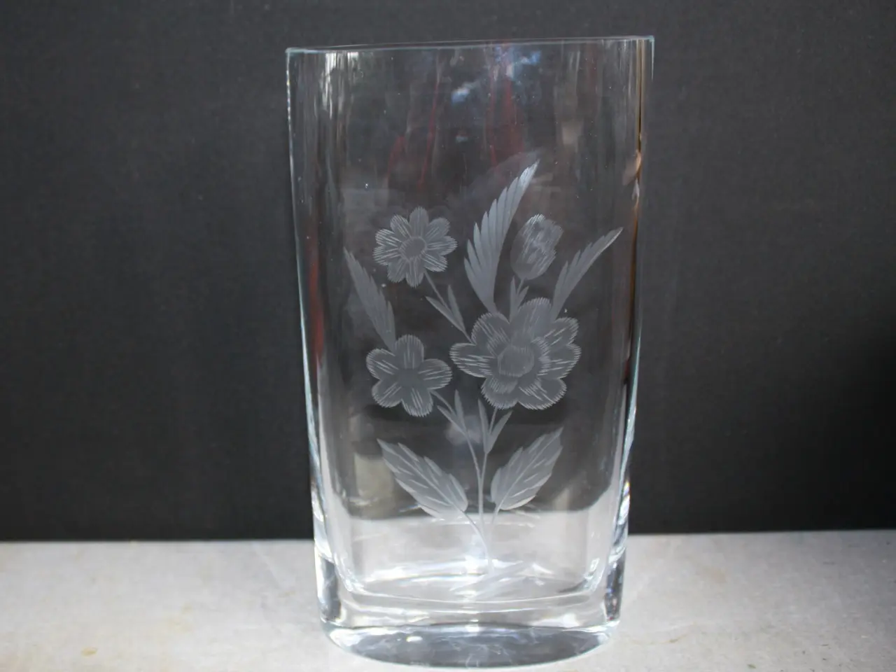 Billede 2 - Vase af krystal