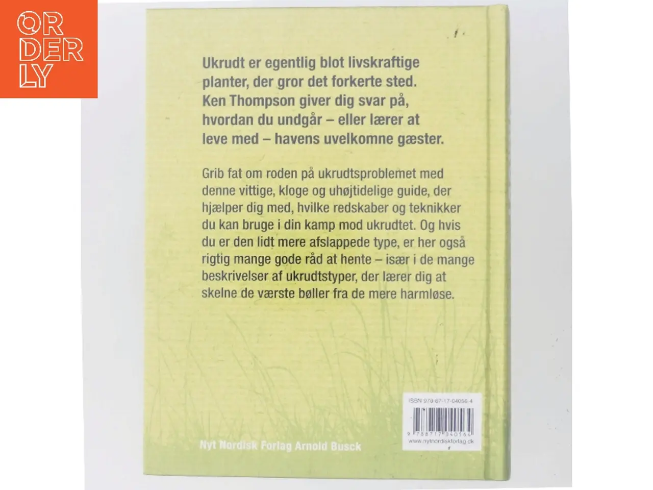 Billede 3 - Din bog om ukrudt af Ken Thompson (Bog)