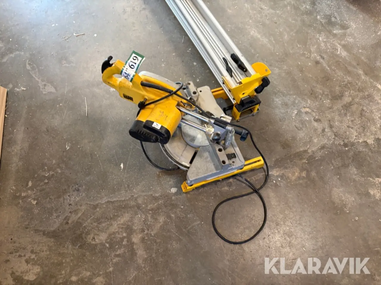 Billede 2 - Kap-/geringssav med udtræk. Dewalt DW700-XE