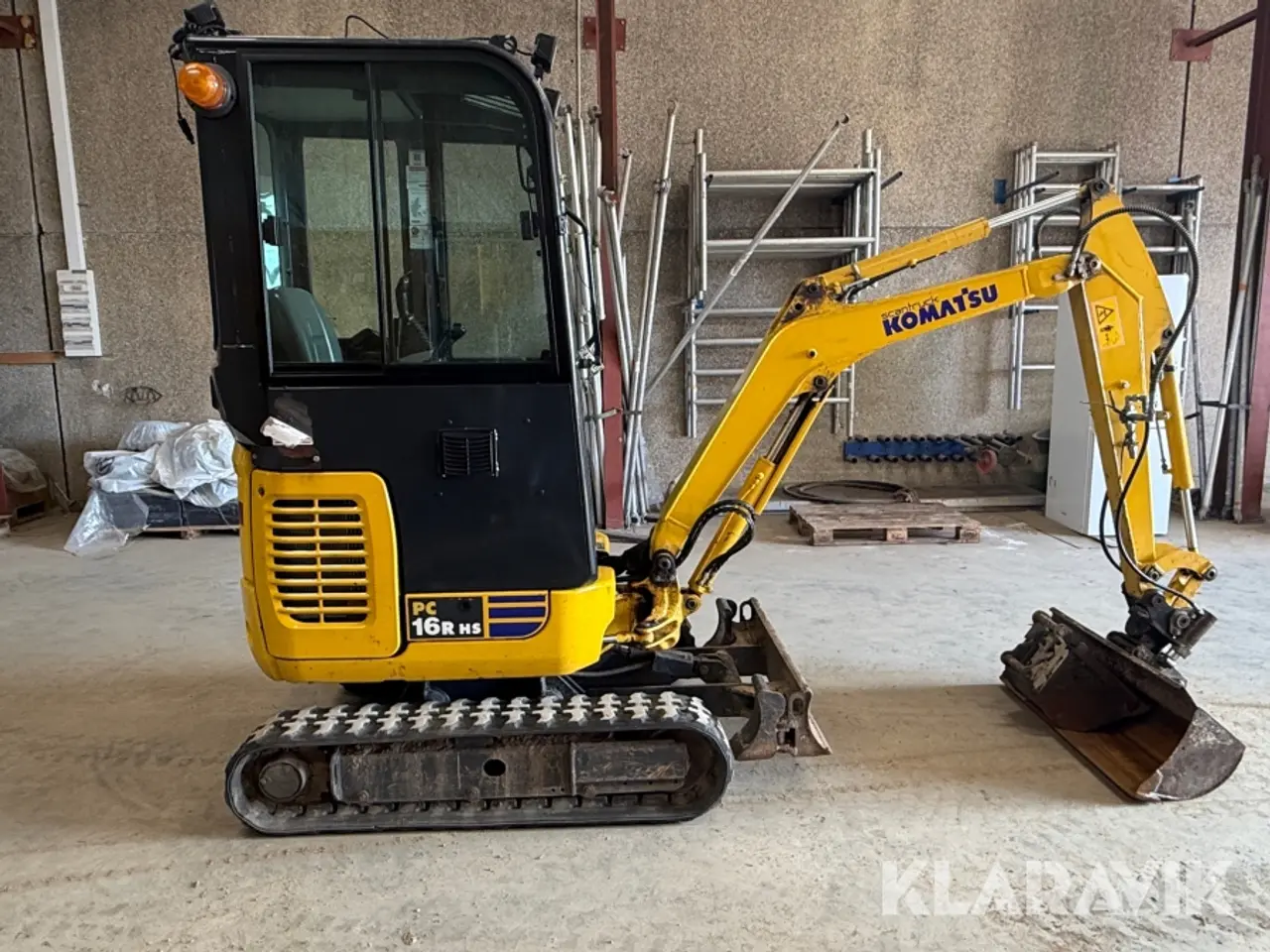 Billede 6 - Minigraver Komatsu Pc 16r hs