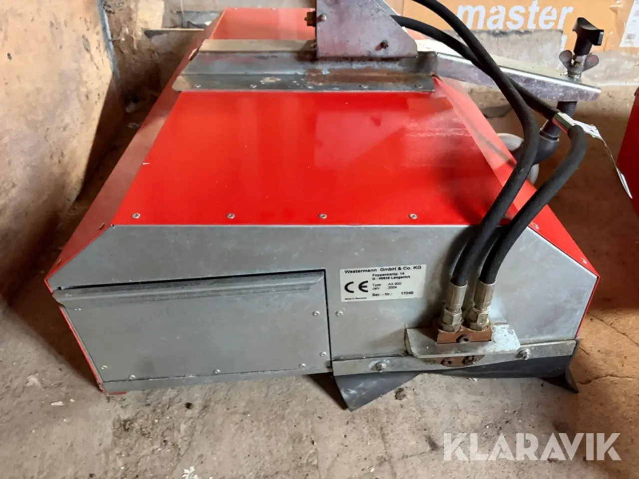 Billede 9 - Hydraulisk kost Westermann Foppenkamp 14 - 1 styk