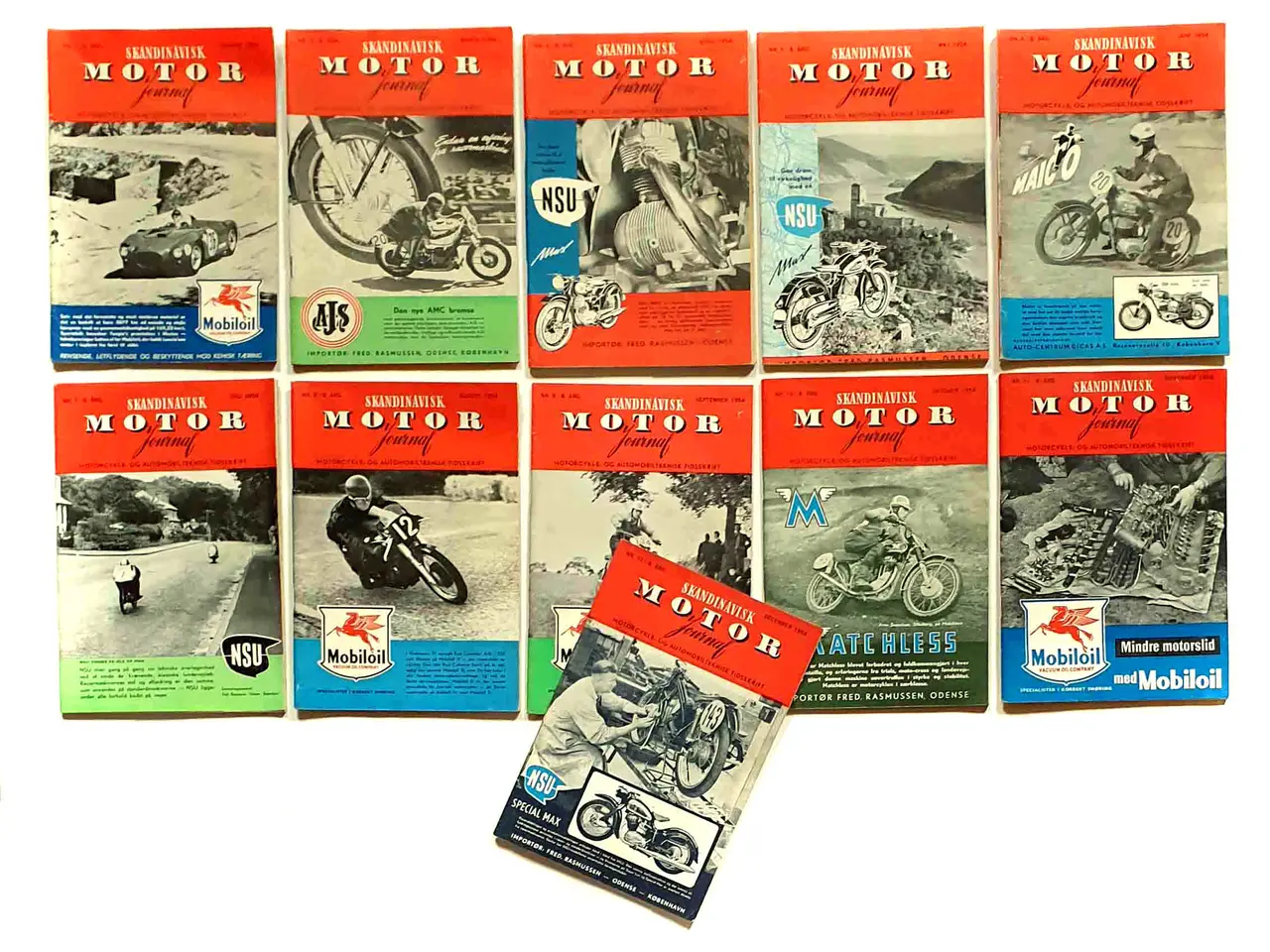 Billede 1 - Skandinavisk Motor Journal 1954 Nr. 1-12