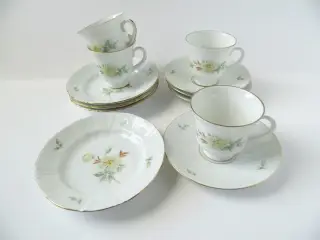 B&G Klitrose 4 sæt kaffekopper - samlet 300,00 kr