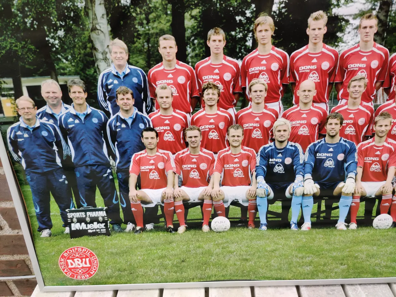 Billede 3 - Retroplakat fodboldlandsholdet