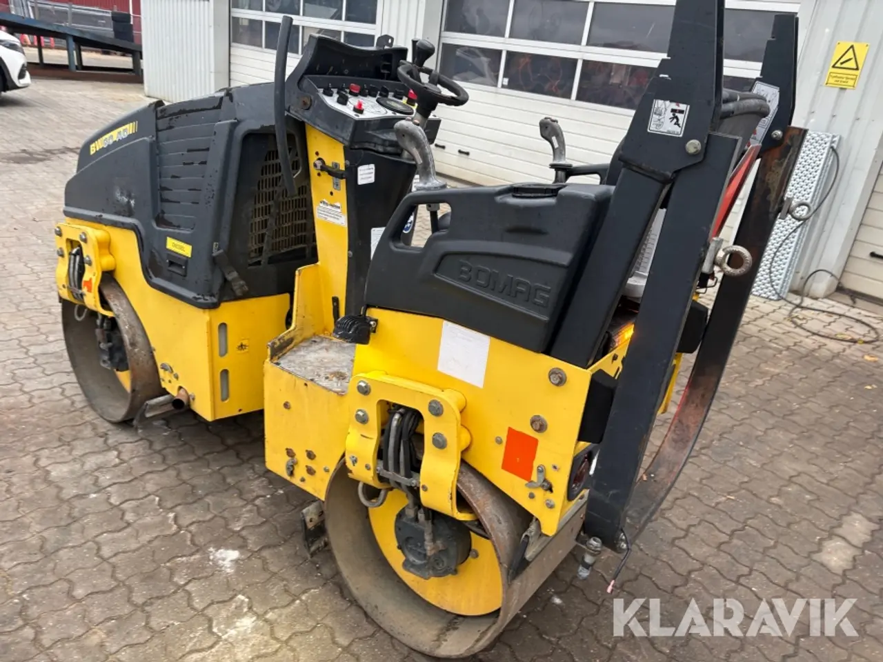 Billede 4 - Vejtromle Bomag 90 AD