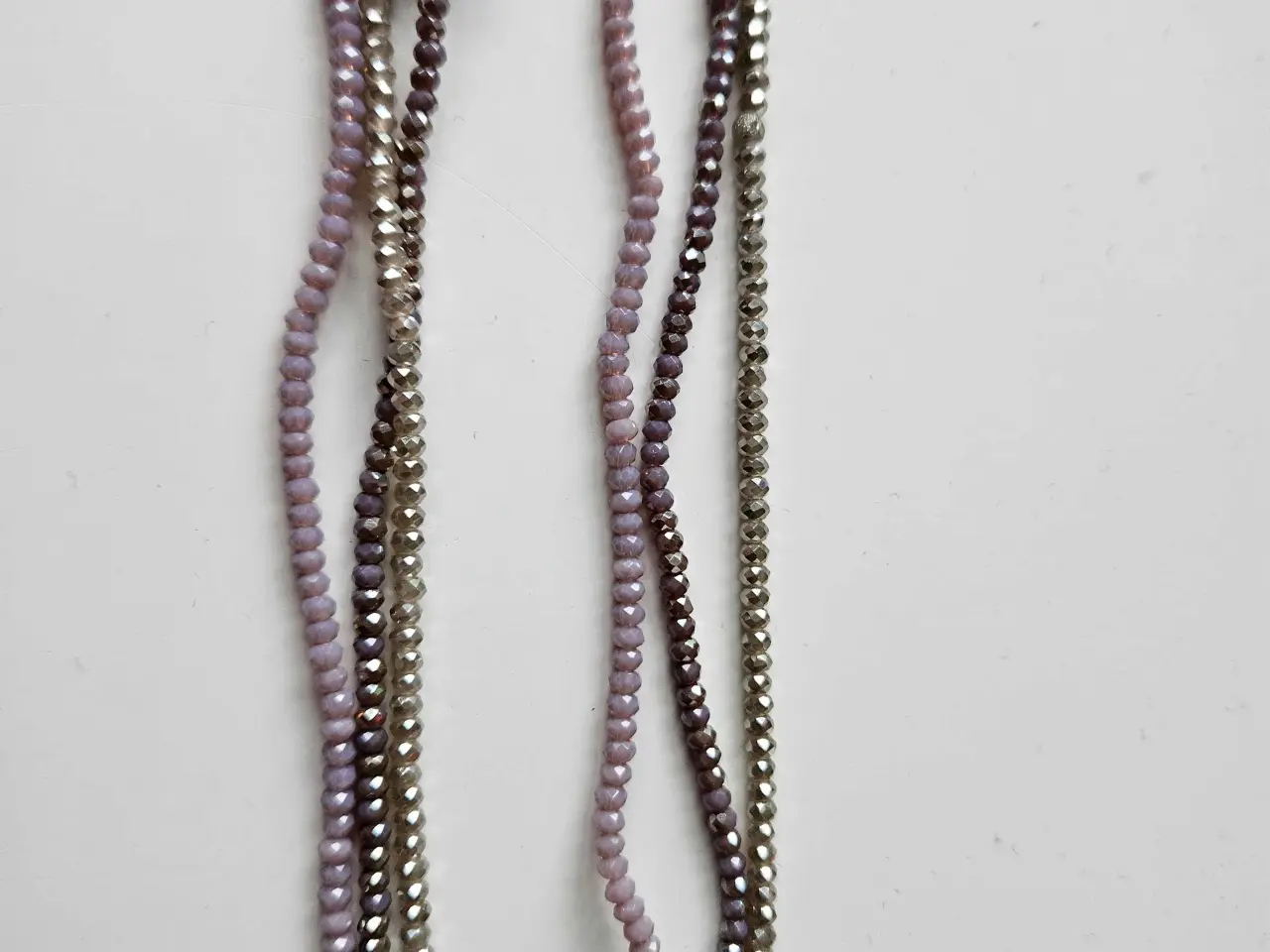Billede 2 - 3 sten kæder 90 cm.