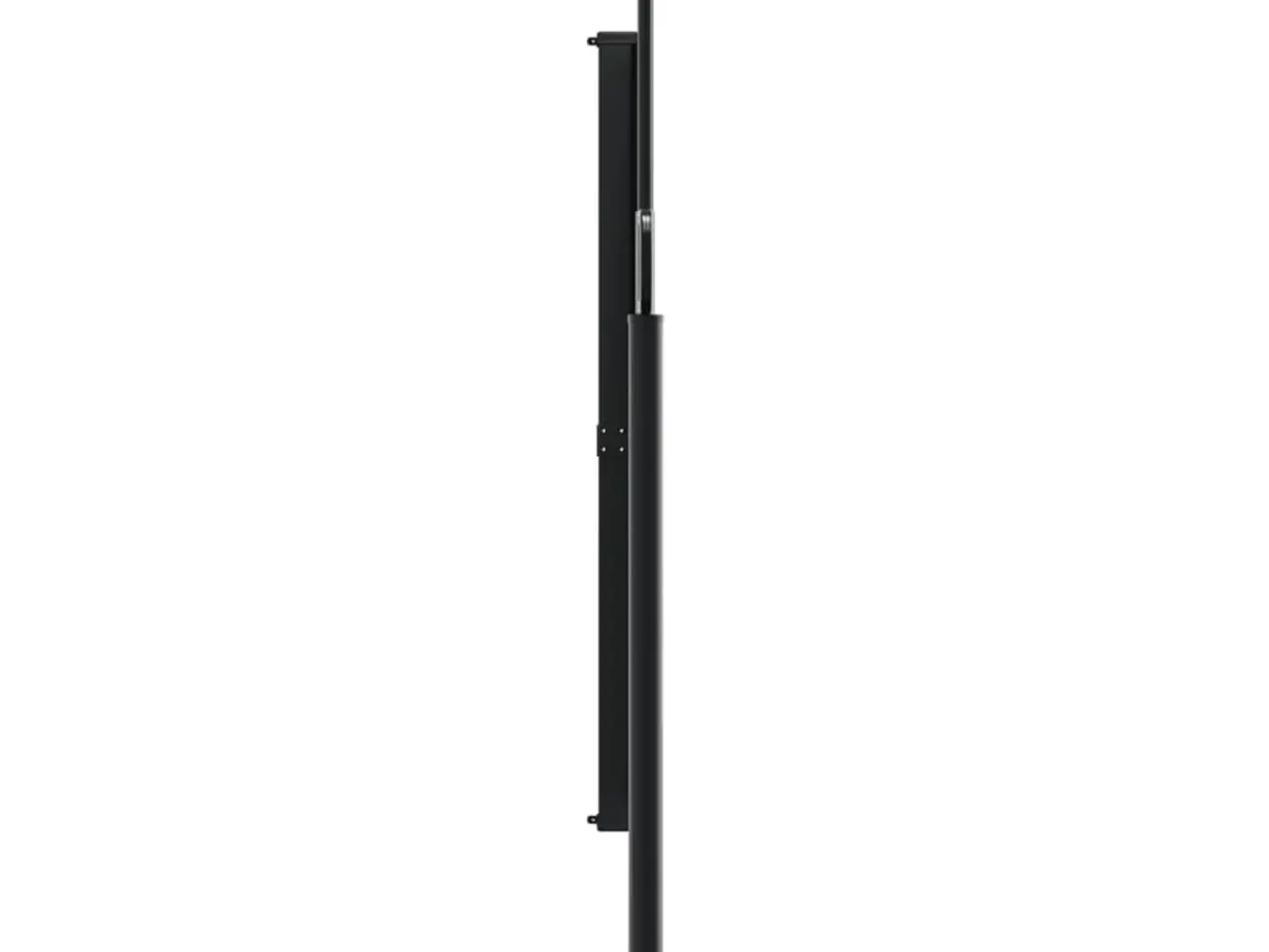 Billede 6 - Sidemarkise 180 × 300 cm - sammenrullelig, sort