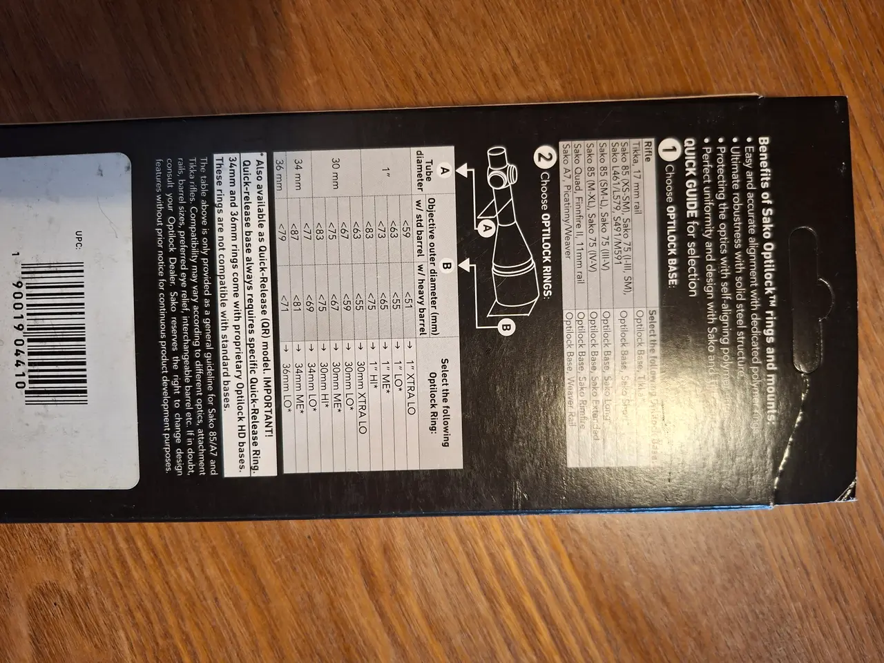 Billede 2 - Optilock Quick 34mm